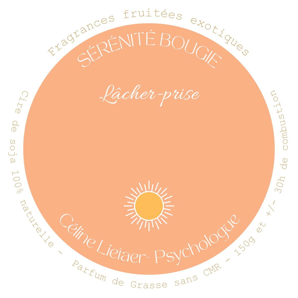 Bougie Apaisement - Serenite Bougie