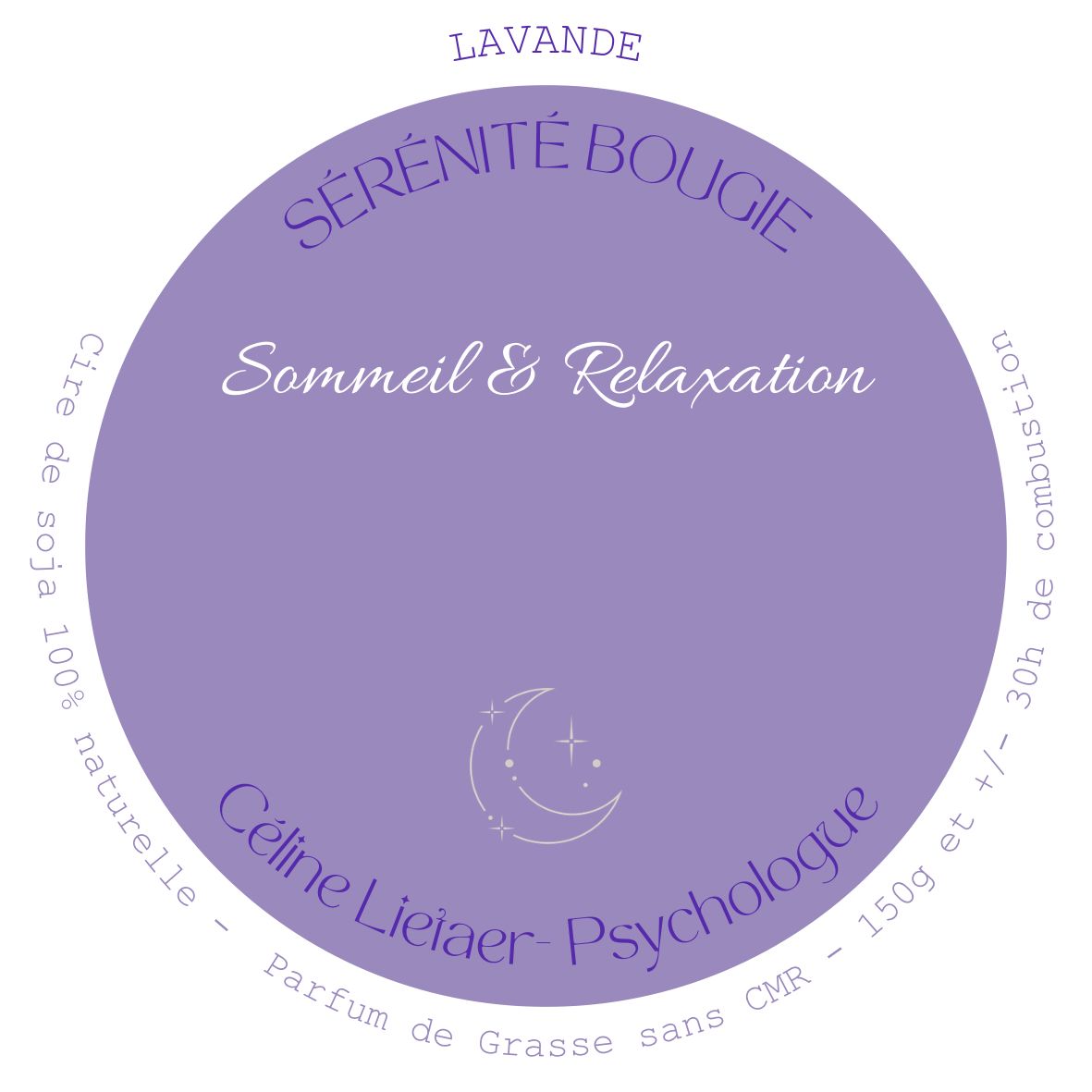 Bougie Apaisement - Serenite Bougie