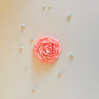 bougie-sculptee-artisanale-cire-soja-rose-2